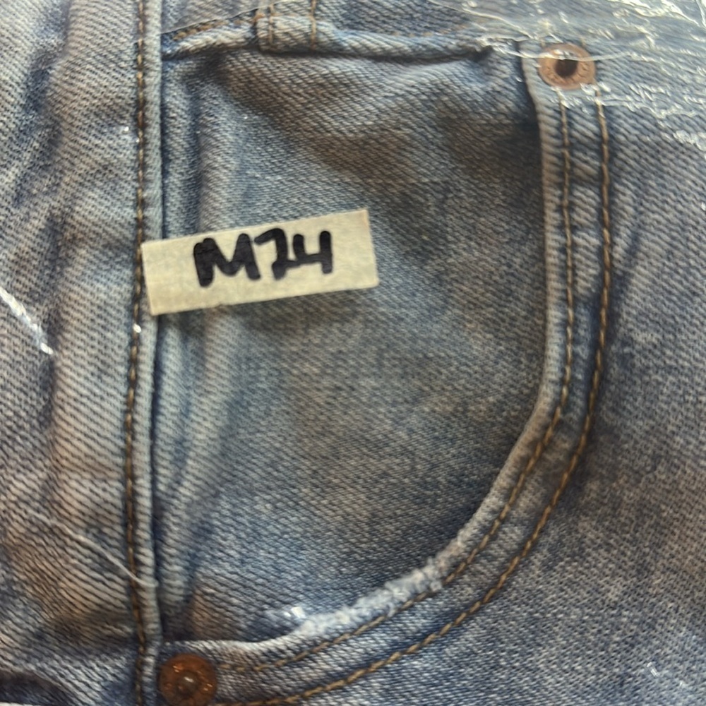 Lucky Brand,Women’s Pom-Pom Denim Jean Shorts, Size 4/27 - Picture 5 of 5